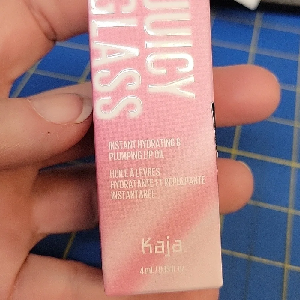 Kaja Juicy Glass Lip Oil 04 Grape Glowtini Lagoon Raisen 4ml New Sealed Box